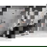 Mexen Lunar L uși de duș cu deschidere spre dreapta, 135 cm, transparent, aur roz - 834L-135-000-60-00-P