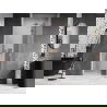 Mexen Lunar L ușă de duș batantă dreapta 85 cm, transparentă, cupru periat - 834L-085-000-65-00-P