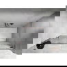 Mexen Lunar L uși de duș cu balamale dreapta 135 cm, transparent, cupru periat - 834L-135-000-65-00-P