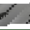 Mexen Lunar L ușă de duș batantă dreaptă 115 cm, transparent, gri pistol periat - 834L-115-000-66-00-P