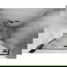 Mexen Lunar L ușă de duș batantă dreaptă 120 cm, transparentă, gri armă periat - 834L-120-000-66-00-P