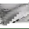 Mexen Lunar L ușă de duș batantă dreaptă 85 cm, transparentă, neagră - 834L-085-000-70-00-P