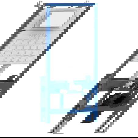 Mexen Tex Air F szabadon álló pneumatikus falba süllyesztett WC-tartószerkezet - 61101A