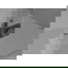 Mexen Lunar L ușă de duș batantă dreapta 100 cm, transparentă, gun metal - 834L-100-000-95-00-P