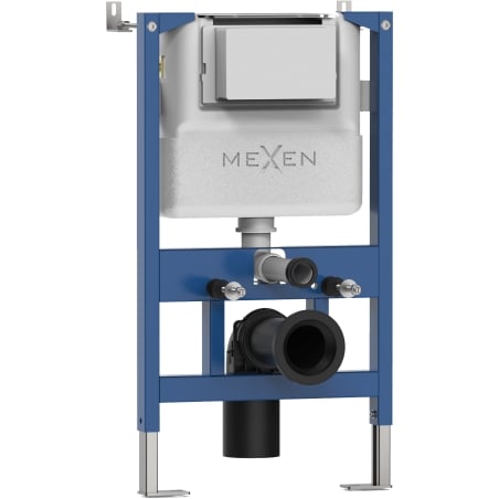Mexen Tex Air XS-F pneumatikus falba épített WC tartó - 61800A