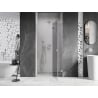 Mexen Lunar L ușă de duș cu deschidere dreapta 85 cm, transparentă, nichel periat - 834L-085-000-97-00-P