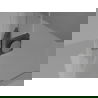 Mexen Lunar-F ușă de duș pliabilă dreaptă 60 cm, transparentă, gri armă periat - 836-060-000-66-00-P