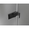 Mexen Lunar-F ușă de duș pliante dreapta 70 cm, transparentă, gri armă periat - 836-070-000-66-00-P