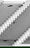 Mexen Lunar-F összecsukható zuhanyajtó jobb 80 cm, átlátszó, fekete - 836-080-000-70-00-P