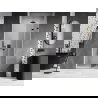 Mexen Lunar-F uși de duș pliante dreapta 95 cm, transparent, negru - 836-095-000-70-00-P