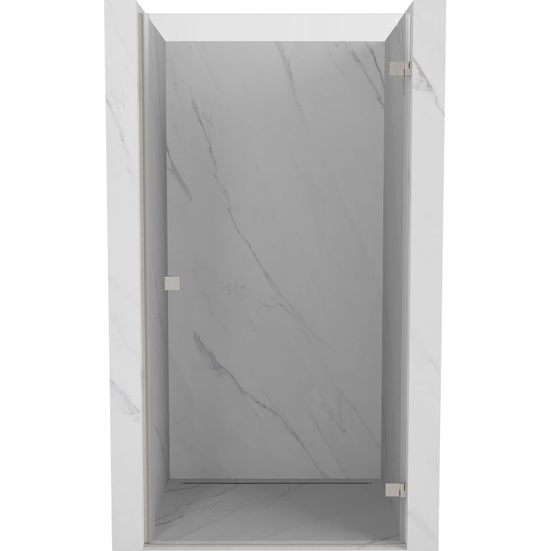 Mexen Lunar-B uși de duș pivotante dreapta 95 cm, transparent, nichel periat - 832-095-000-97-00-P