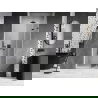 Mexen Lunar-F ușă de duș pliabilă dreapta 70 cm, transparentă, metal pistol - 836-070-000-95-00-P