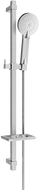 Mexen DQ40 sínes zuhany szett, Sötétszürke - 785404581-66