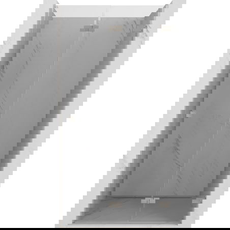 Mexen Lunar-F ușă de duș pliată dreapta 85 cm, transparentă, nichel periat - 836-085-000-97-00-P