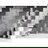 Mexen Lunar-F ușă de duș pliabilă dreaptă 95 cm, transparentă, nichel periat - 836-095-000-97-00-P