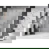 Ușile de duș cu deschidere spre stânga Mexen Lunar-B 130 cm, transparent, crom - 832S-130-050-01-00-L