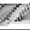 Mexen Lunar-B L uși de duș pivotante stânga 140 cm, transparent, crom - 832SL-140-050-01-00-L
