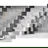 Mexen Lunar-B ușă de duș batantă stânga 140 cm, transparent, crom - 832S-140-050-01-00-L