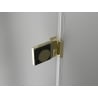 Mexen Lunar-B L ușă de duș batantă stânga 130 cm, transparent, auriu - 832SL-130-050-50-00-L
