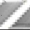 Mexen Lunar-B L ușă de duș pivotantă stângă 150 cm, transparentă, aurie - 832SL-150-050-50-00-L