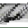 Mexen Lunar-B ușă de duș oscilo-batantă stânga 120 cm, transparentă, aurie - 832S-120-050-50-00-L