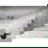 Mexen Lunar-B L ușă de duș batantă stânga 130 cm, transparent, aur roz - 832SL-130-050-60-00-L