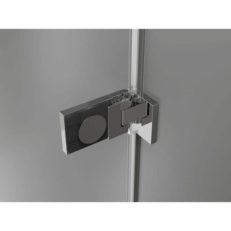 Mexen Lunar-F ușă de duș pliabilă stânga 130 cm, transparent, crom - 836S-130-050-01-00-L