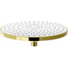 Mexen D-05 pară de tip ploaie 22 cm, Aurie/Albă - 79705-50