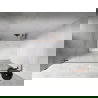 Mexen Lunar-B L ușă de duș batantă stângă 140 cm, transparent, cupru periat - 832SL-140-050-65-00-L