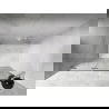 Mexen Lunar-F ușă de duș pliabilă stânga 130 cm, transparentă, alb - 836S-130-050-20-00-L