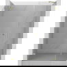 Mexen Lunar-B uși de duș pivotante stânga 115 cm, transparente, auriu periat - 832S-115-050-55-00-L