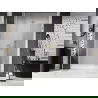 Mexen Lunar-B uși de duș batante stânga 125 cm, transparent, auriu periat - 832S-125-050-55-00-L