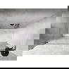 Mexen Lunar-B L ușă de duș pivotantă stânga 125 cm, transparentă, gri armă periat - 832SL-125-050-66-00-L