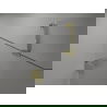 Mexen Lunar-F uși de duș pliante stânga 135 cm, transparent, auriu - 836S-135-050-50-00-L