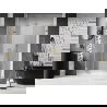 Mexen Lunar-F uși de duș pliante stânga 150 cm, transparente, aurii periate - 836S-150-050-55-00-L