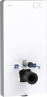 Mexen Tex Air G cadru suprapus pneumatic pentru WC, sticlă albă - 61150A-20