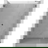 Mexen Lunar-B ușă de duș batantă stânga 120 cm, transparentă, gri armă periat - 832S-120-050-66-00-L