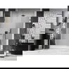 Mexen Lunar-B ușă de duș cu deschidere spre stânga 130 cm, transparent, gri armat periat - 832S-130-050-66-00-L