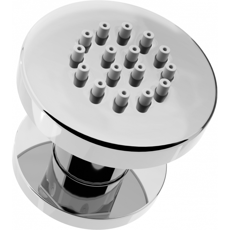 Mexen oldalsó zuhanyfej falon kívüli, króm - 79361-00