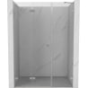 Mexen Lunar-F uși de duș pliante stânga 145 cm, transparență, nichel periat - 836S-145-050-97-00-L