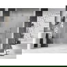 Mexen Lunar-F ușă de duș pliabilă stânga 145 cm, transparentă, nichel periat - 836S-145-050-97-00-L