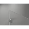 Mexen Lunar-F ușă de duș pliabilă dreapta 140 cm, transparentă, crom - 836S-140-050-01-00-P
