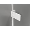 Mexen Lunar-F ușă de duș pliabilă dreapta 115 cm, transparentă, albă - 836S-115-050-20-00-P