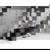 Mexen Lunar-F ușă de duș pliată dreapta 135 cm, transparent, auriu - 836S-135-050-50-00-P