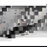 Mexen Lunar-F uși de duș pliante dreapta 110 cm, transparent, aur roz - 836S-110-050-60-00-P