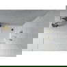Mexen Flat brodzik pătrățos slim 100 x 100 cm, alb, sifon auriu - 41101010G