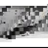 Mexen Lunar-F uși de duș pliabile dreapta 110 cm, transparent, gri armat periat - 836S-110-050-66-00-P