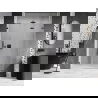 Mexen Lunar-F uși de duș pliabile dreapta 125 cm, transparent, gri metalizat periat - 836S-125-050-66-00-P