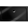 Brod de duș dreptunghiular Mexen Flat slim 120 x 70 cm, negru, sifon crom - 40707012