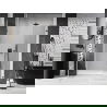 Mexen Lunar-B uși de duș batante stânga 145 cm, transparent, metal armasar - 832S-145-050-95-00-L